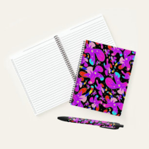 Gemustert Notizblock