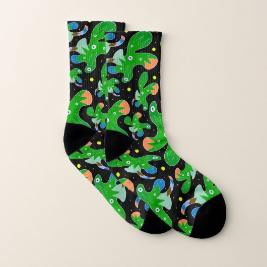 Gemustert Socken (Paar)