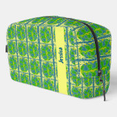 Gemustert Waschbeutel (Rechte Ecke)