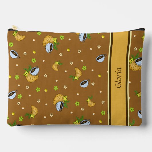 Gemustert Zubehörtasche (Vorderseite)