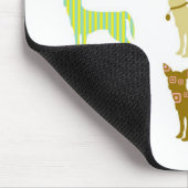 GemustertChihuahua Mousepad (Ecke)