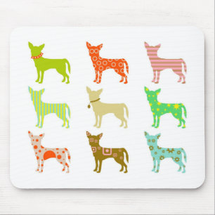 GemustertChihuahua Mousepad