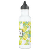 Gemusterte Ananas Tropical Edelstahlflasche (Rechts)