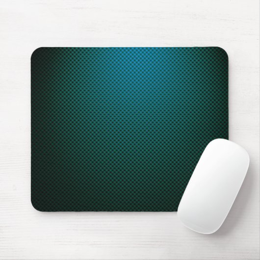 Gemusterte, aquamarine Russ-Faser Mousepad (Mit Mouse)