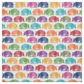 Gemusterte Armadillos Stoff (Muster)