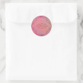 Gemusterte Aufkleber mit Rundpaisley (Tasche)