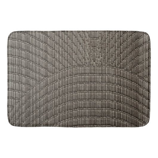 Gemusterte Bath Mat Badematte (Vorderseite)