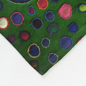 Gemusterte Blume Fleecedecke (Ecke)