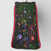 Gemusterte Blume Golf Headcover (Rotieren 90)