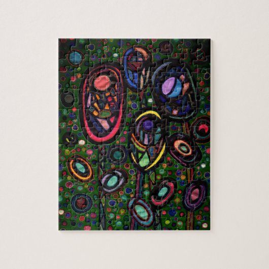 Gemusterte Blume Puzzle (Vertikal)