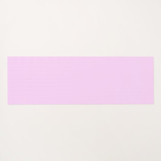 Gemusterte Eleganz in rosa Monogramm Yogamatte (Rückseite (Horizontal))