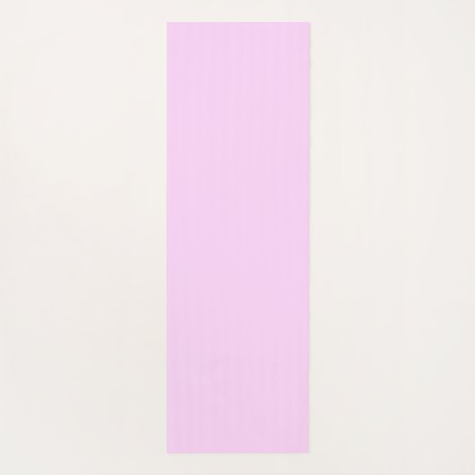 Gemusterte Eleganz in rosa Monogramm Yogamatte (Rückseite)