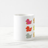 Gemusterte Enten Kaffeetasse (Mittel)