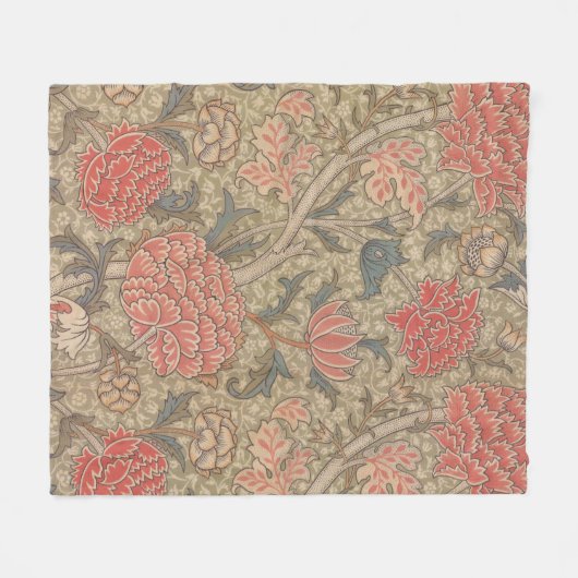 Gemusterte Fleecedecke der weichen, cozy (Vorderseite (Horizontal))