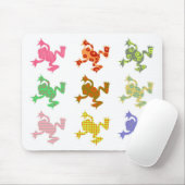 Gemusterte Frösche Mousepad (Mit Mouse)