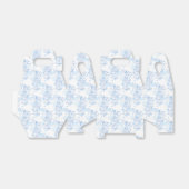 Gemusterte Gastgeschenk Hochzeit-Box für Blaue Was Geschenkschachtel (Ungefaltet)
