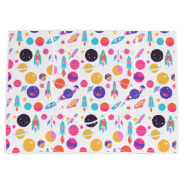 Gemusterte Geschenktasche mit AI Große Geschenktüte