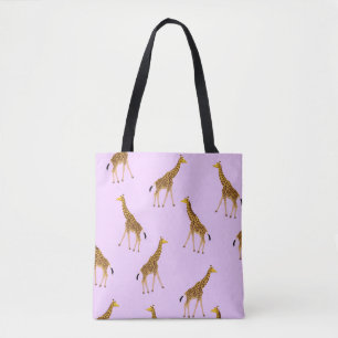 Gemusterte Giraffen-Taschen-Tasche Tasche