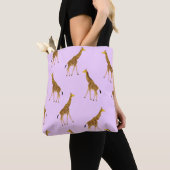 Gemusterte Giraffen-Taschen-Tasche Tasche (Von Nahem)