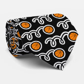 Gemusterte Halsbinsel für Basketballspieler oder - Krawatte (Gerollt)