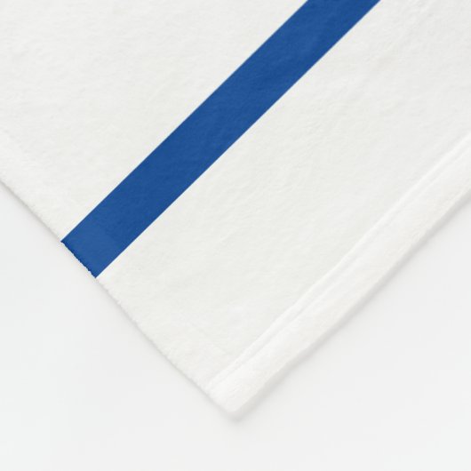 Gemusterte Hausunschärfe Fleecedecke (Ecke)