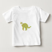 Gemusterte Katze Baby T-shirt (Vorderseite)