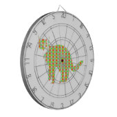 Gemusterte Katze Dartscheibe (Vorderseite Links)