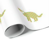 Gemusterte Katze Geschenkpapier (Rolleneckpunkt)