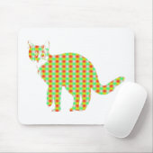 Gemusterte Katze Mousepad (Mit Mouse)