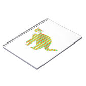 Gemusterte Katze Notizblock (Linke Seite)