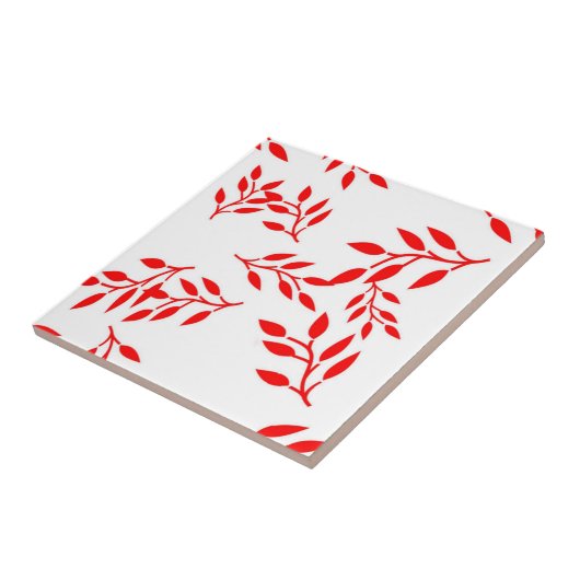 Gemusterte Keramik Fliese (Seite)