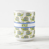 Gemusterte Kid-Schnecke Kaffeetasse (Mittel)
