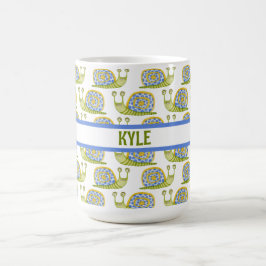 Gemusterte Kid-Schnecke Kaffeetasse