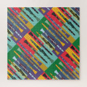 Gemusterte Klarinette Puzzle (Vertikal)