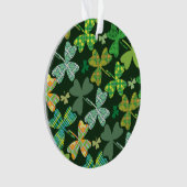 Gemusterte Kleeblätter Ornament (Vorderseite)