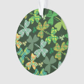 Gemusterte Kleeblätter Ornament (Vorderseite)