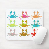 Gemusterte Krabben Mousepad (Mit Mouse)