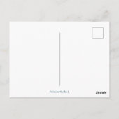 Gemusterte Kreise 2 Postkarte (Rückseite)