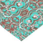 Gemusterte kreisförmige Himmelskonzentrische Kreis Kurzer Tischläufer (Ecke)