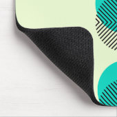 Gemusterte Kreismousepad Mousepad (Ecke)