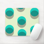 Gemusterte Kreismousepad Mousepad (Mit Mouse)