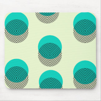 Gemusterte Kreismousepad Mousepad