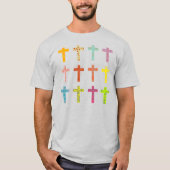 Gemusterte Kreuze T-Shirt (Vorderseite)