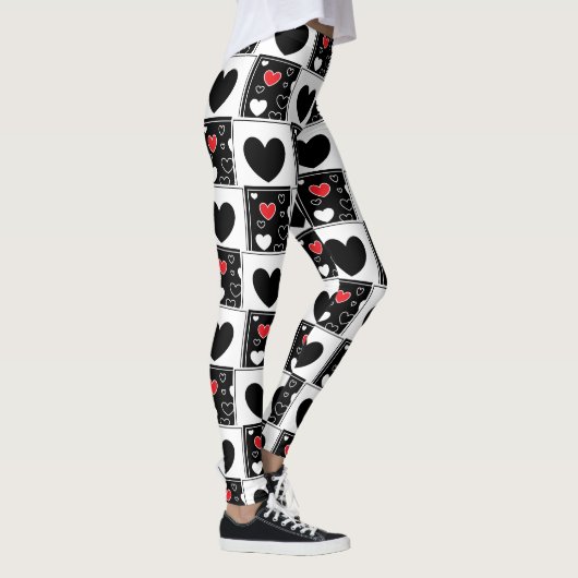 Gemusterte Leggings (Rechts)