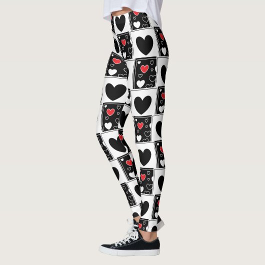 Gemusterte Leggings (Links)