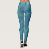 Gemusterte Leggings (Rückseite)