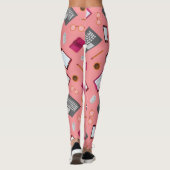 Gemusterte Leggings für intelligente Geräte (Rückseite)