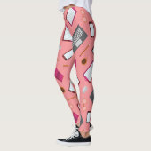 Gemusterte Leggings für intelligente Geräte (Links)