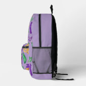 Gemusterte Mardi Gras Bedruckter Rucksack (Rechts)