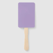 Gemusterte Mardi Gras Fächer (Rückseite)